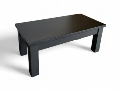 Basic Wooden Coffee Table - Black