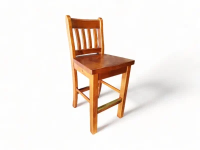 Felton Solid Wood Bar Stool