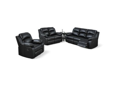 Katie Recliner Suite - Black